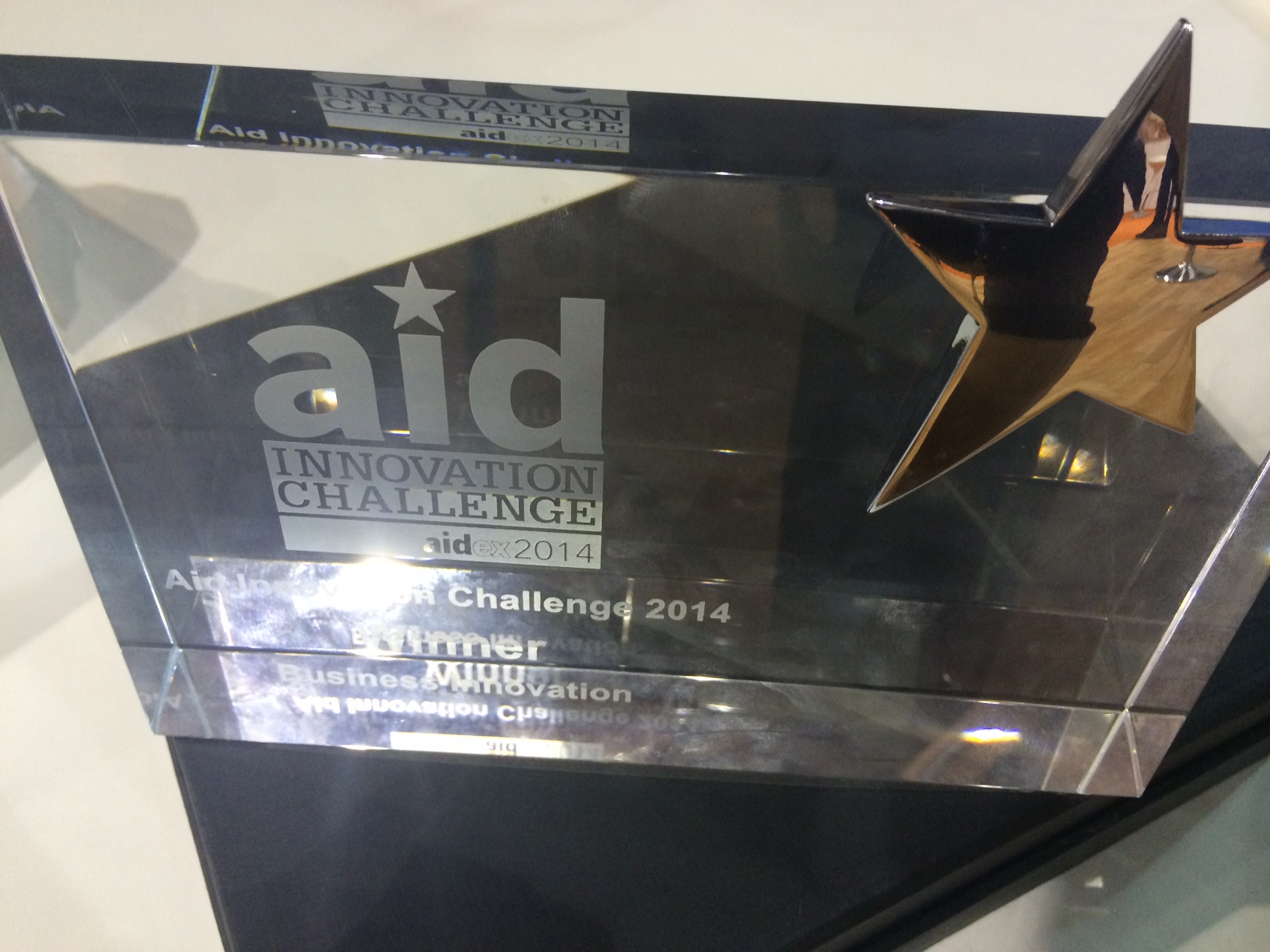 NRS Relief wins in the AidEx 2014 Aid Innovation Challenge for Fire Retardancy solution