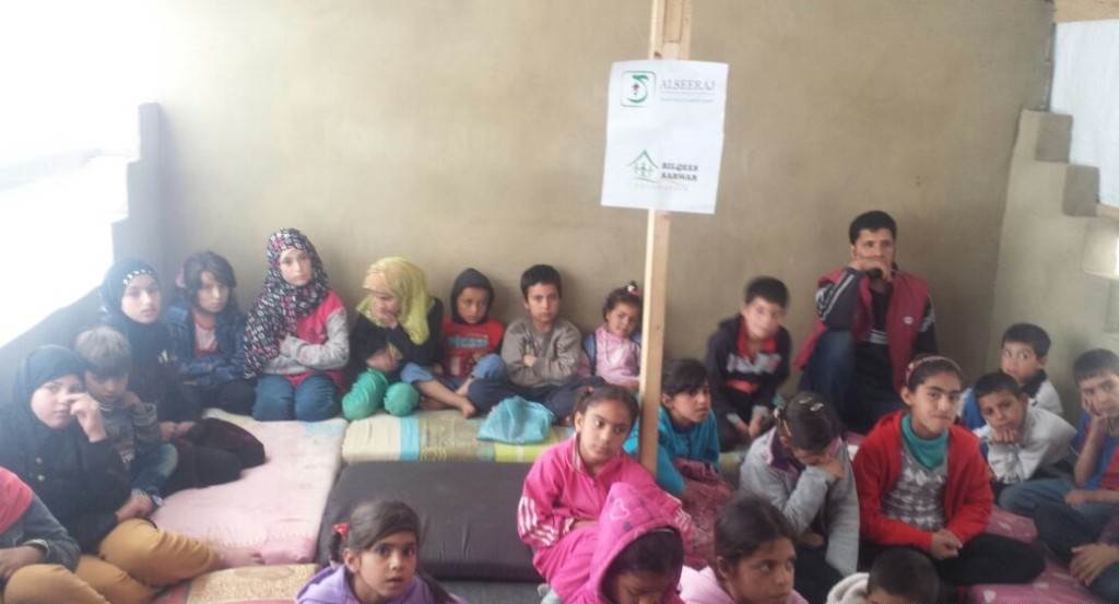 NRS International | Donating Tents for Syrian Refugee Education