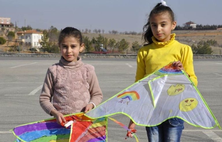 Fly For Peace kite and photo exhibition