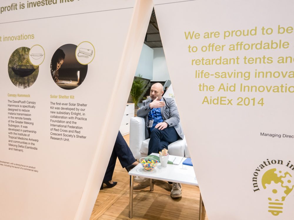 Frank-@-AiFrank Merks at AidEx Expo - Dutch design in DubaidEx-e1503573822249