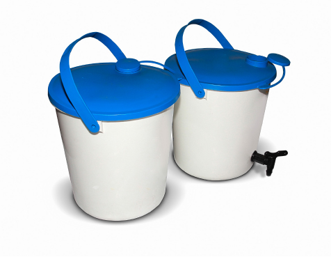 Pura Water Bucket Blue