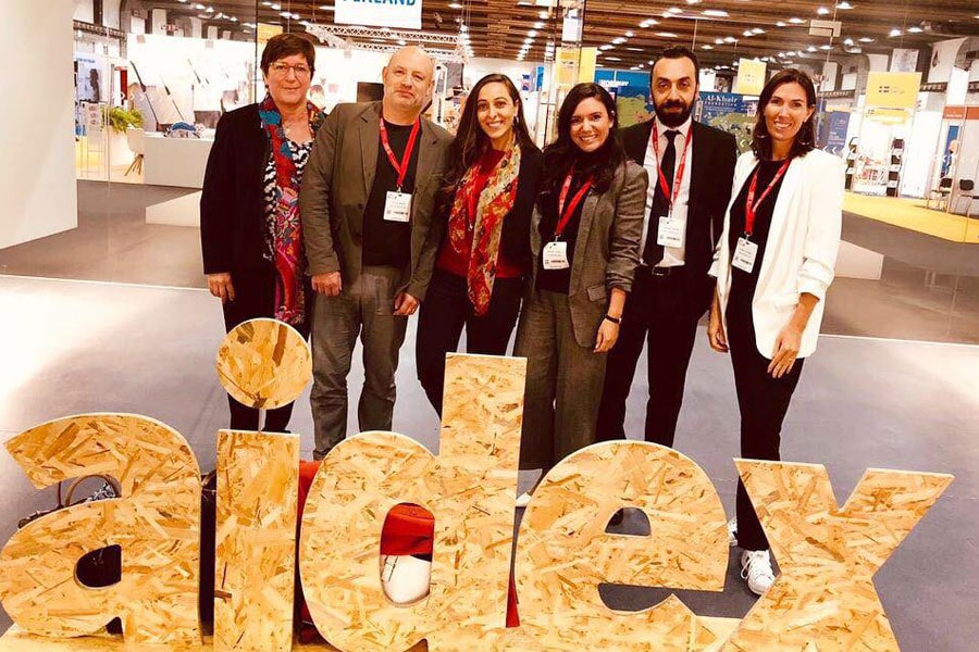 NRS International team at AidEx 2018 Brussels expo