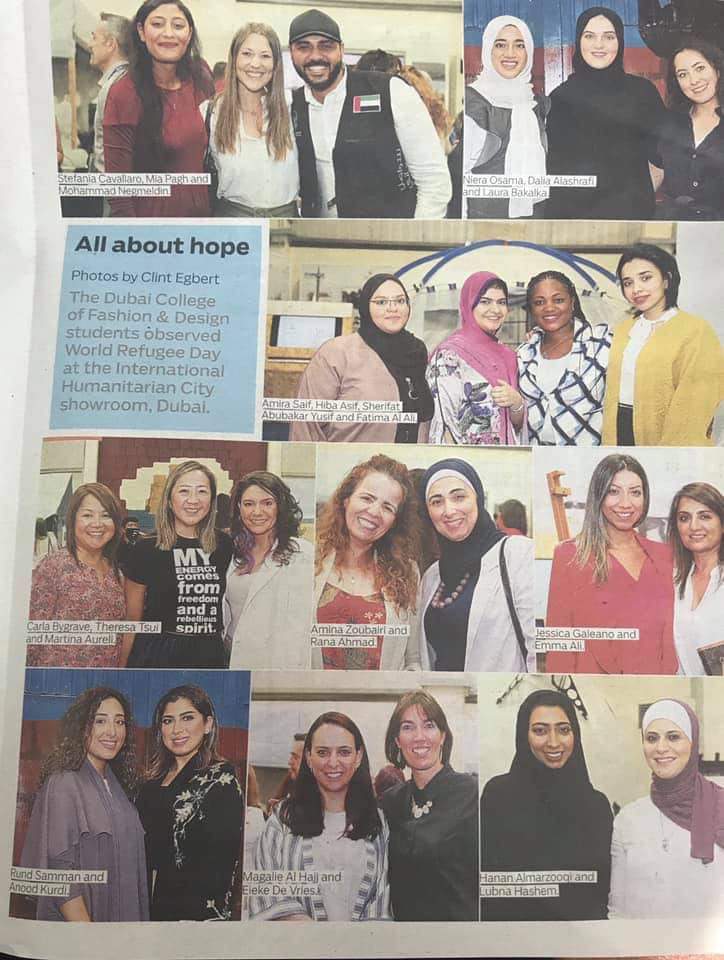 ‘Bag of Hope’ event on World Refugee Day 2019 gets UAE media coverage