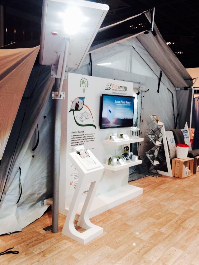 front view of NRS Relief product at DIHAD 2016