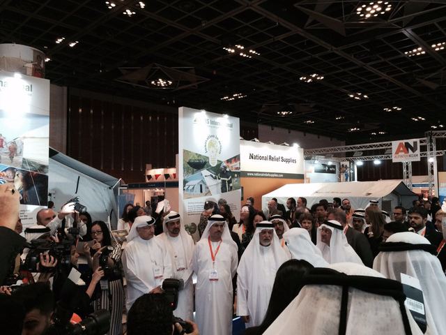 UAE local visit NRS International booth at DIHAD 2016