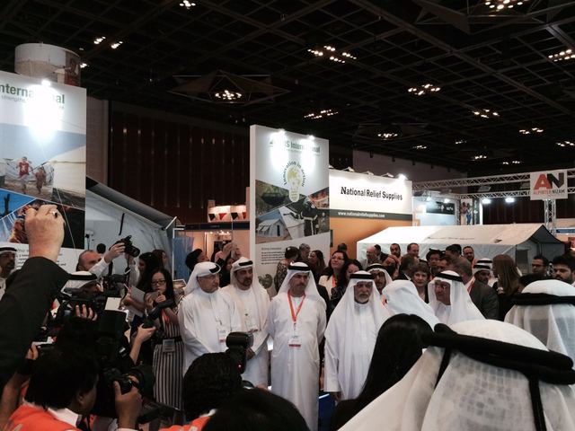 UAE Local visited NRS Relief booth at DIHAD 2016