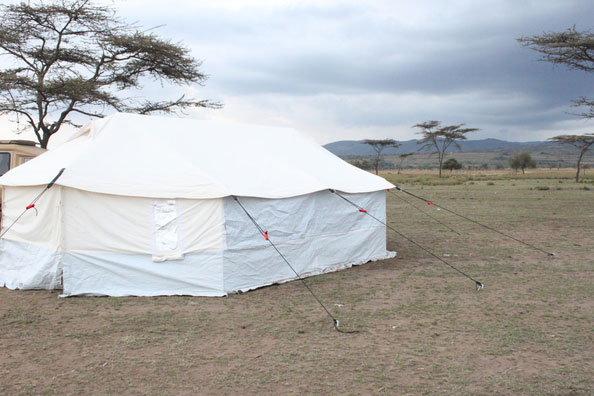 core relief items tent by NRS Relief in Kenya 2015