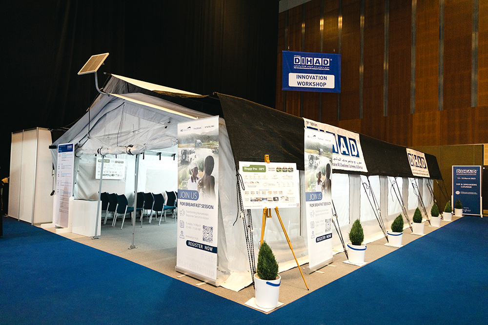 NRS Relief Presents the latest innovation in Multipurpose Shelters at DIHAD 2023